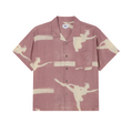 Obey Camicia Uomo Manica Corta Jacques 181210431 Malva