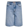Only Bermuda Jeans Ragazza Vita Alta KOGSONNY 15364157 Blu Chiaro