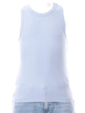 Only KOGJILL Canotta a Costine Ragazza Celeste - 15354635