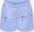 Only Pantaloncino Ragazza KOGNEW LINA STRIPE Blu - 15374449