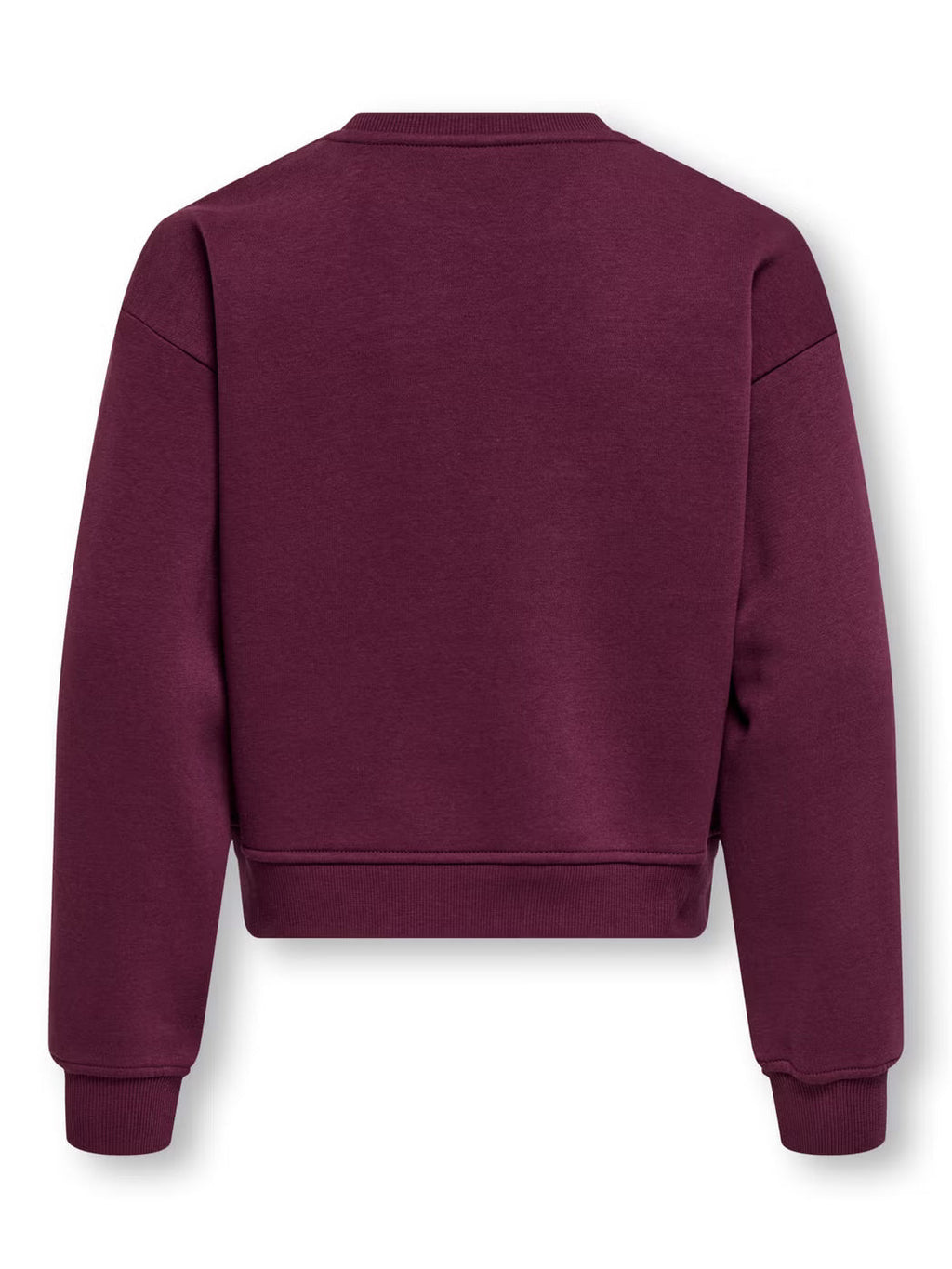 Only KOGSWEAT Felpa Girocollo Ragazza Rossa - 15353354