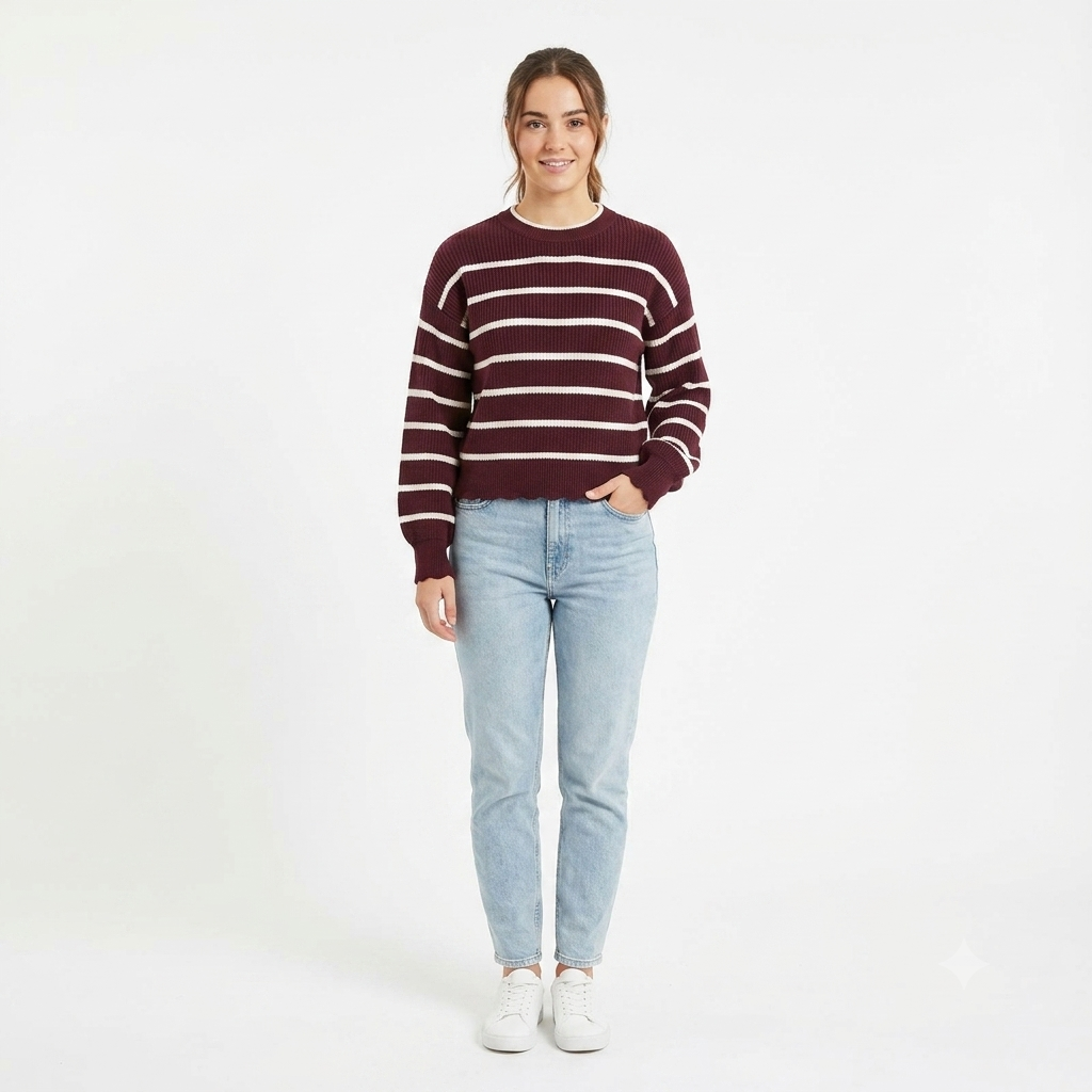 Only Pullover Ragazza Viola Fig KOGIBI - 15352797