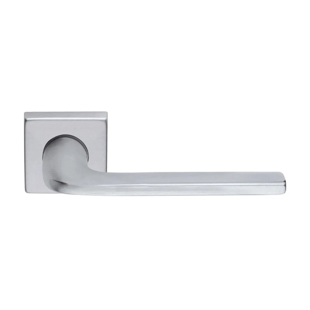 MANIGLIA PER PORTA SELENE CROMO SATINATO