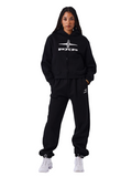 Project X Paris Jogger F254047 PantalonE Sportivo Donna Nero Streetwear