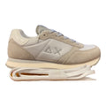 Sun68 scarpa sneakers da ragazza Ally Glitter Mesh Z32403 01 bianco