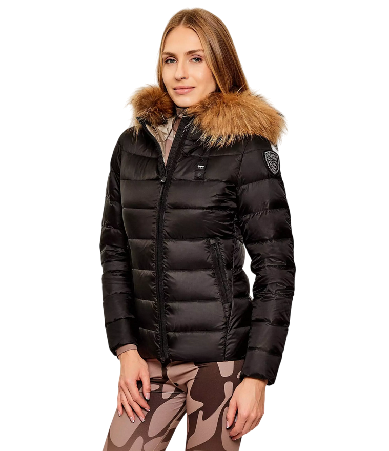 Piumino Blauer Arcadia 25WBLDC03099-006047 Nero: l'eleganza che ti protegge dal freddo