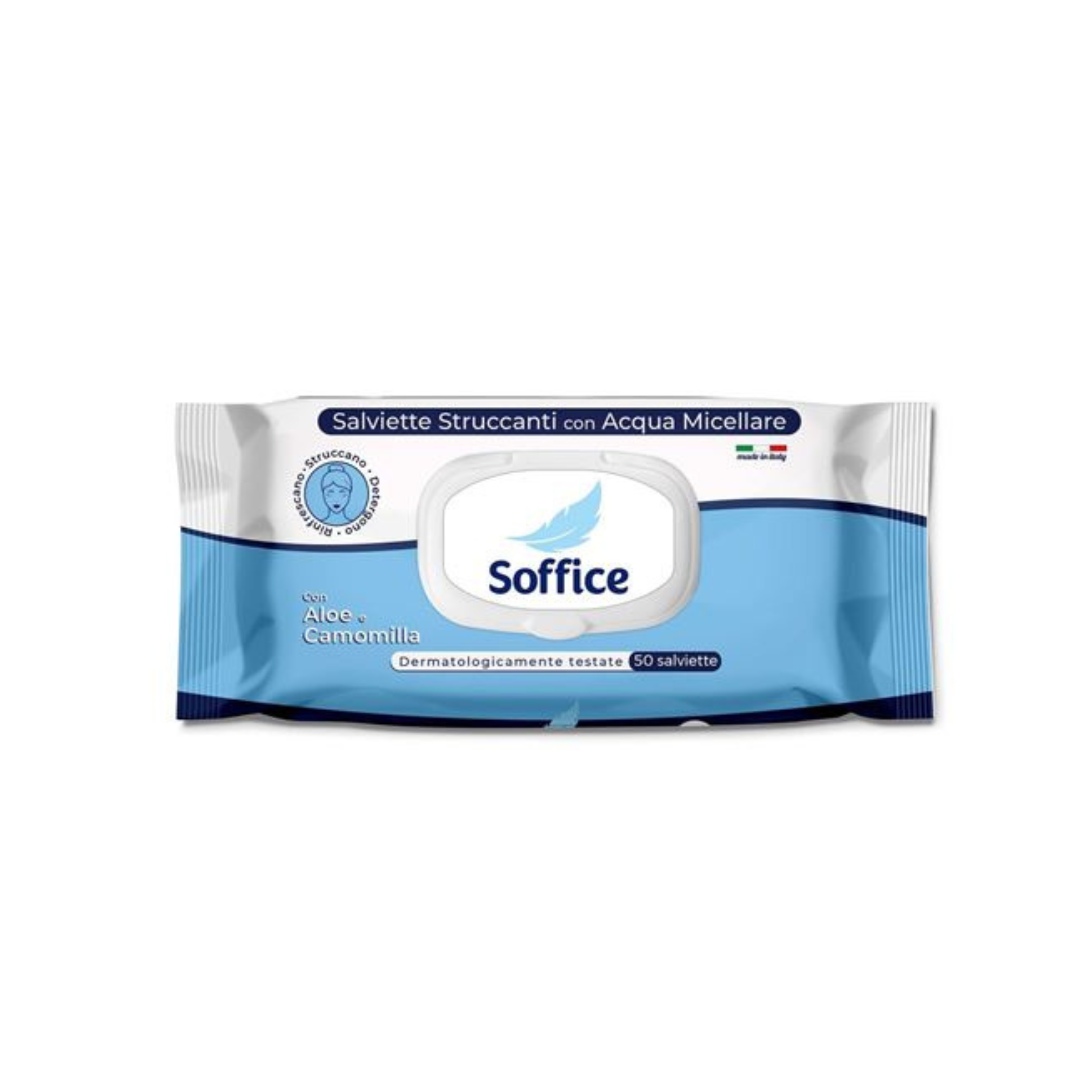Salviette struccanti - 20 salviette