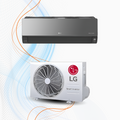 Climatizzatore LG Artcool UV Nano Mirror Inverter R-32 WiFi