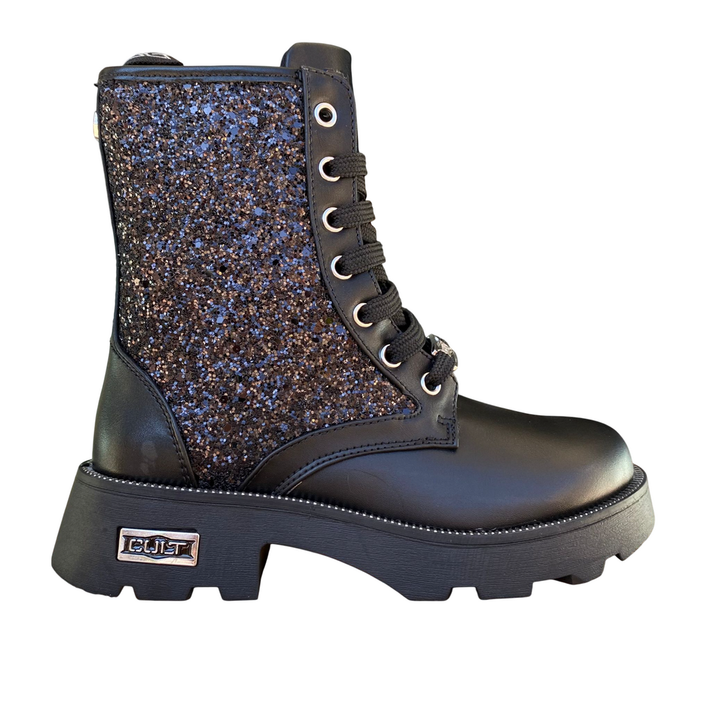 Cult Stivaletto Glitter Ragazza T-363 3540| Stivali 7 Fori