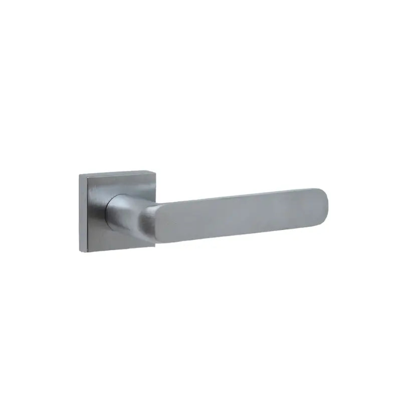 MANIGLIA PER PORTA LUNA CROMO SATINATO