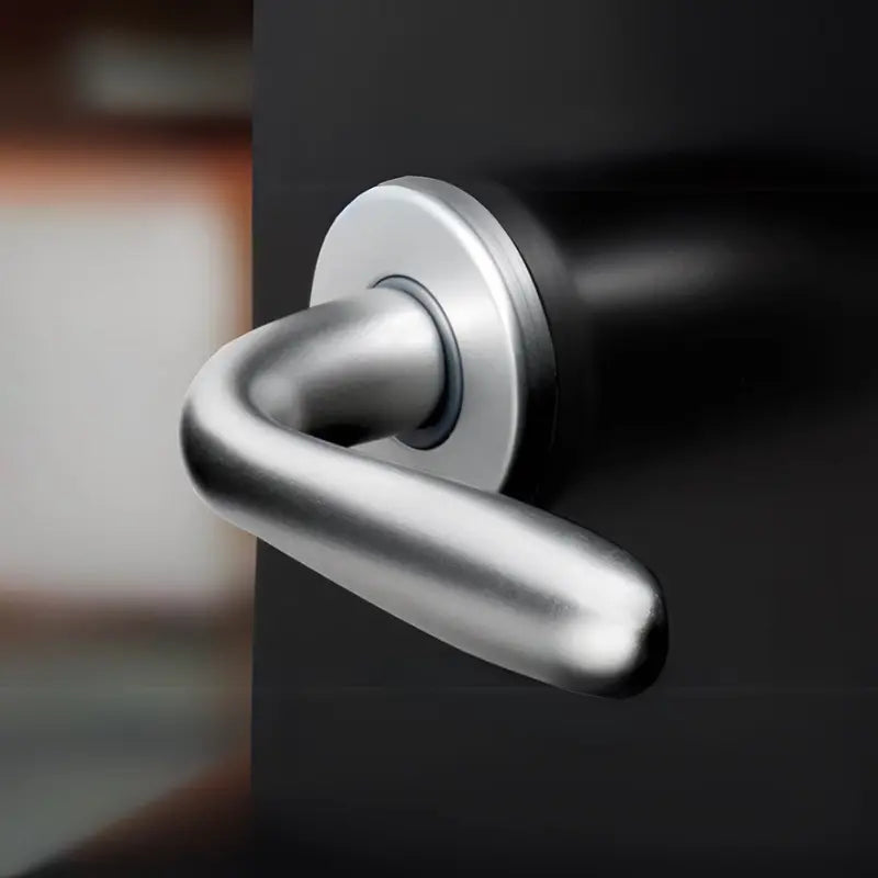 MANIGLIA PER PORTA PATRI CROMO SATINATO