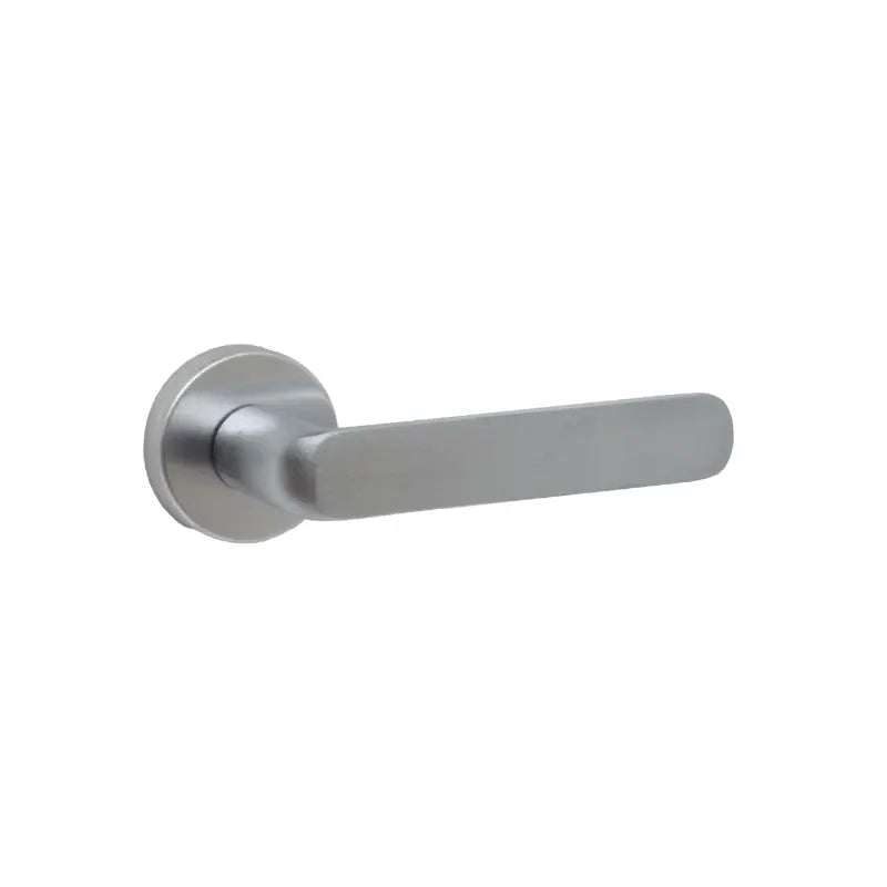 MANIGLIA PER PORTA LUNA CROMO SATINATO