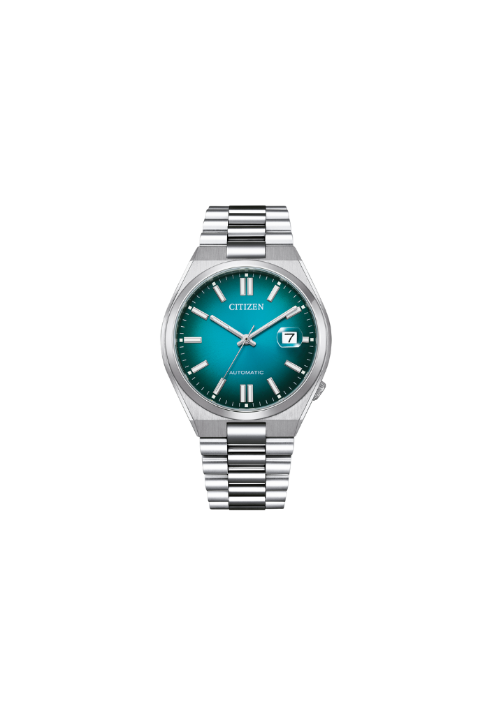 Citizen TSUYOSA Automatic 8210 Green Dial – Orologio Meccanico Uomo Silver – Cod. NJ0151-88X