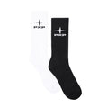 Project X Paris Calze Essentials CH25002 BKW Bianco Nero
