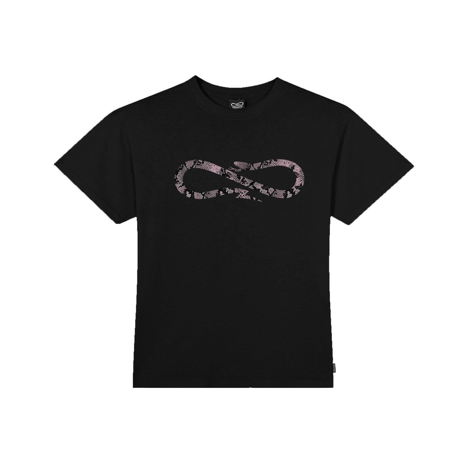 Propaganda T-shirt da donna Logo Python Pink 26SSPRTS805 nero