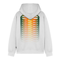 Propaganda Felpa Cappuccio Ribs Gradient 24FWPRFE784-02 Bianco