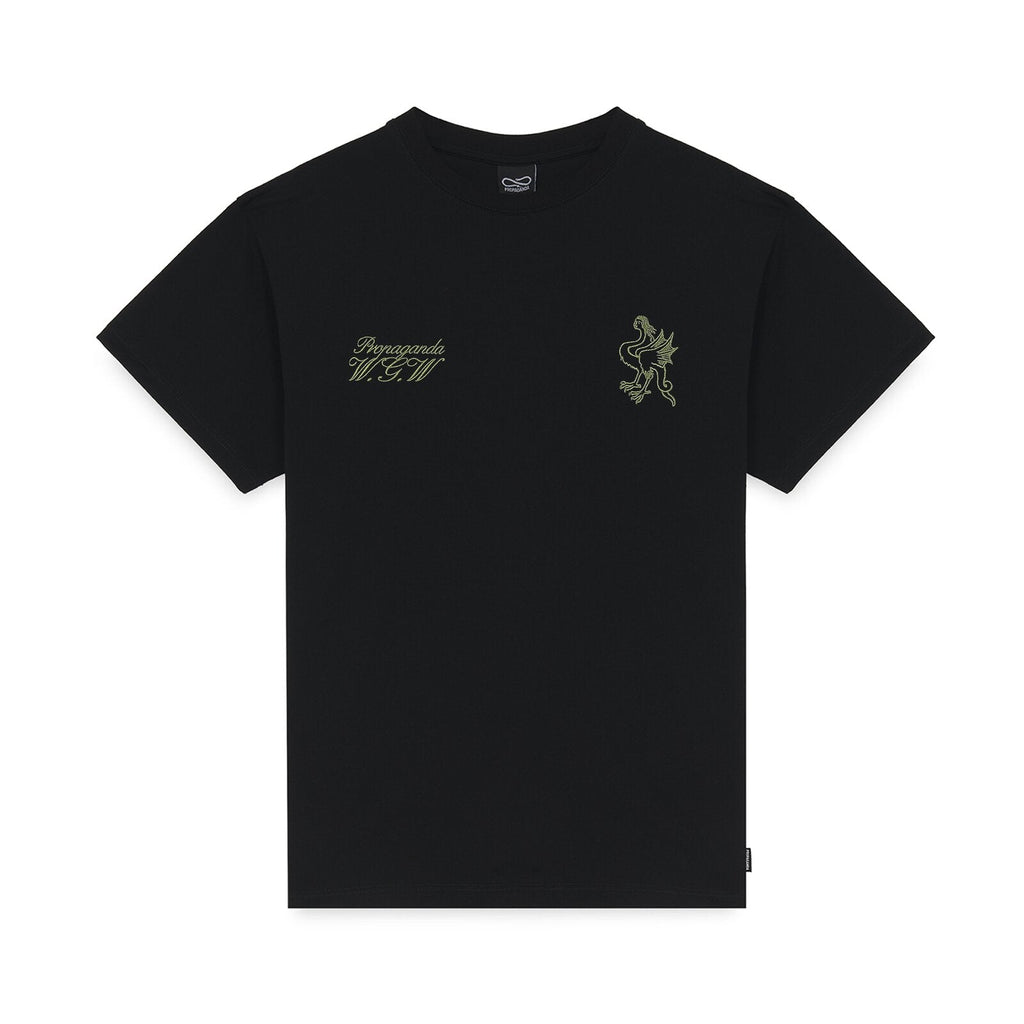 Propaganda Whisper T-Shirt Uomo Nera 26SSPRTS698 - Made in Italy