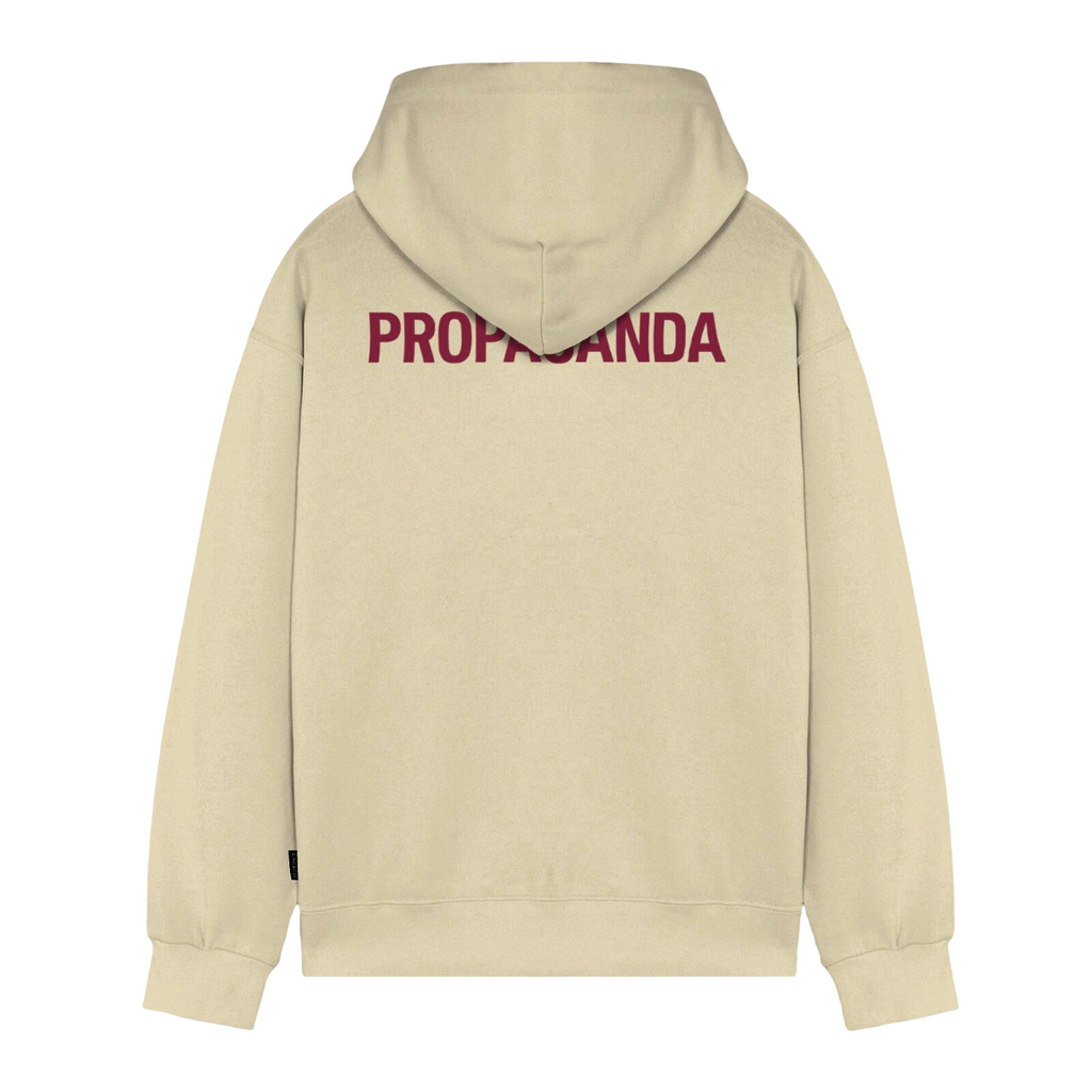 Propaganda felpa con cappuccio da uomo Logo Og 24FWPRFE754-130 osso