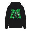 Propaganda Felpa con Cappuccio Uomo Nera Triangle Panther - 24FWPRFE806-01