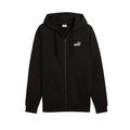 Puma Felpa con cappuccio da uomo con logo piccolo ricamato Essential 682588-01 nero
