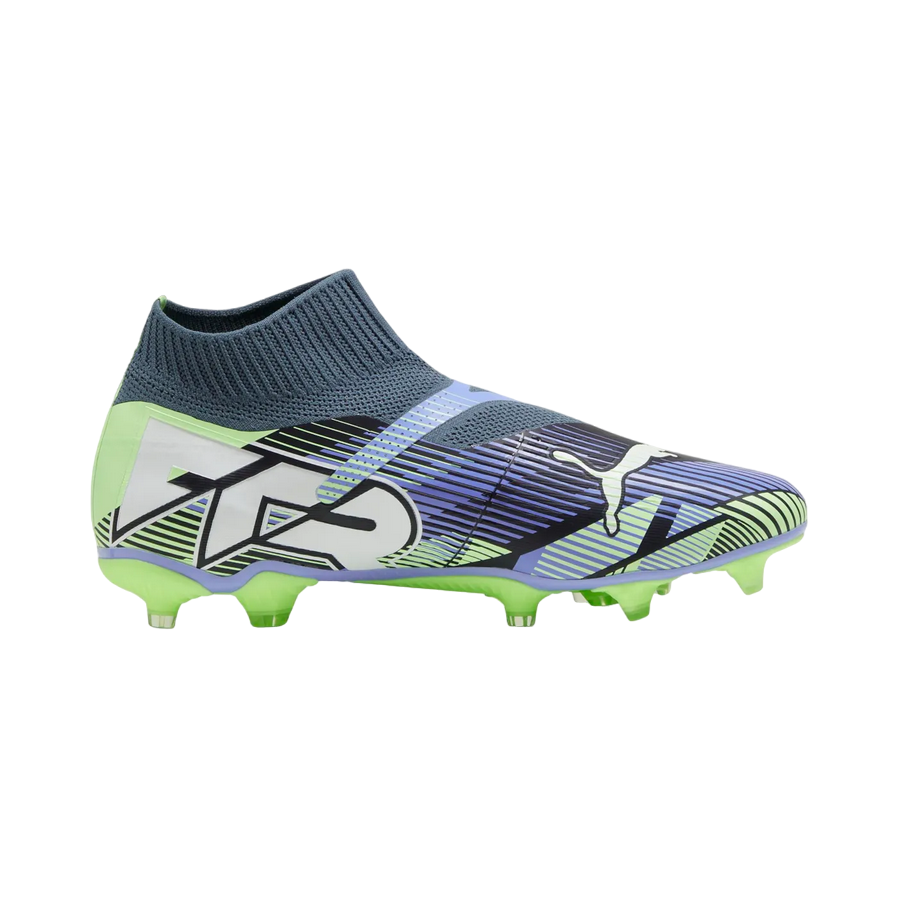 Puma Scarpa Calcio Future 7 Match+ LL FG/AG 107928-03 Cielo Blu Verde Acido