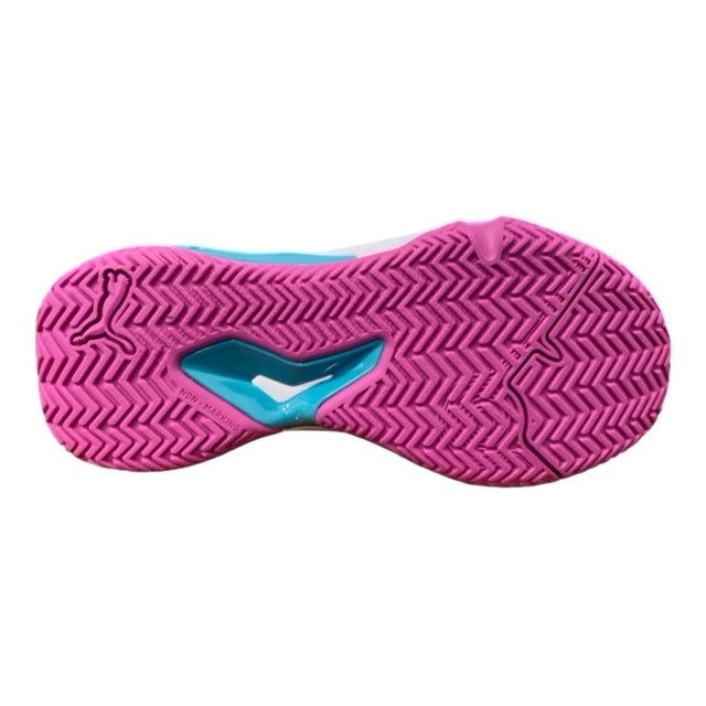 Puma scarpa da padel da donna Solarsmash RCT 106949 03 orchidea bianco