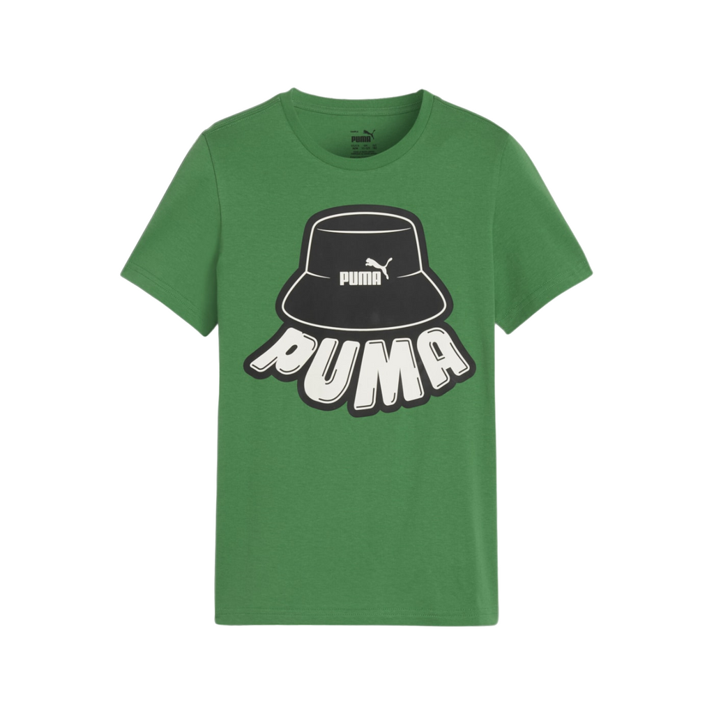 Puma maglietta manica corta da ragazzo Ess Mid 90s 679720-86 verde