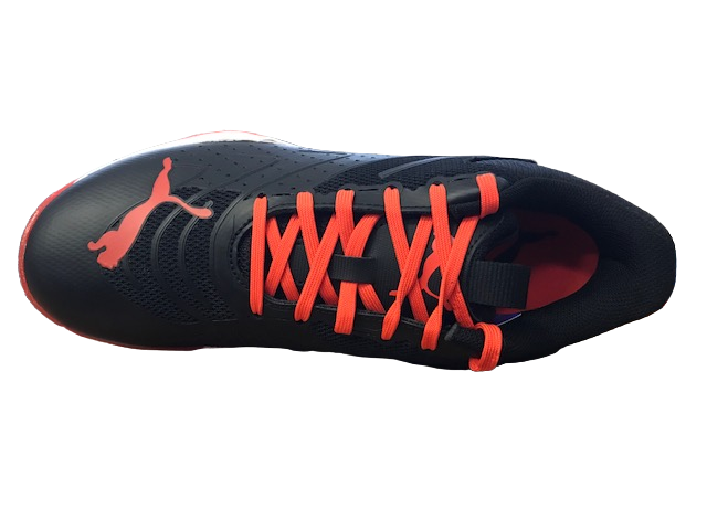 Puma scarpa da padel da uomo Solarattack RCT 106947 02 nero-rosso pomodoro-bianco