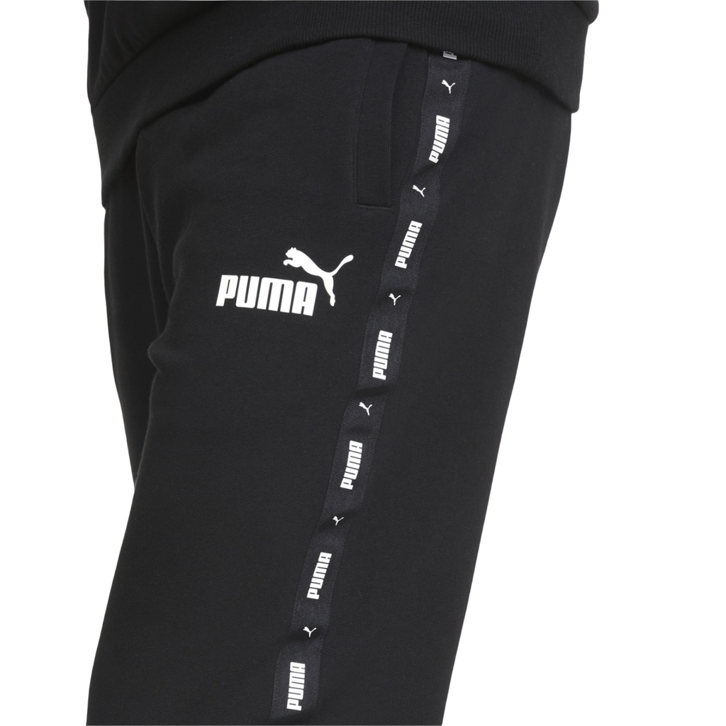 Puma pantalone sportivo da uomo ESS+ Tape 847388-01 nero