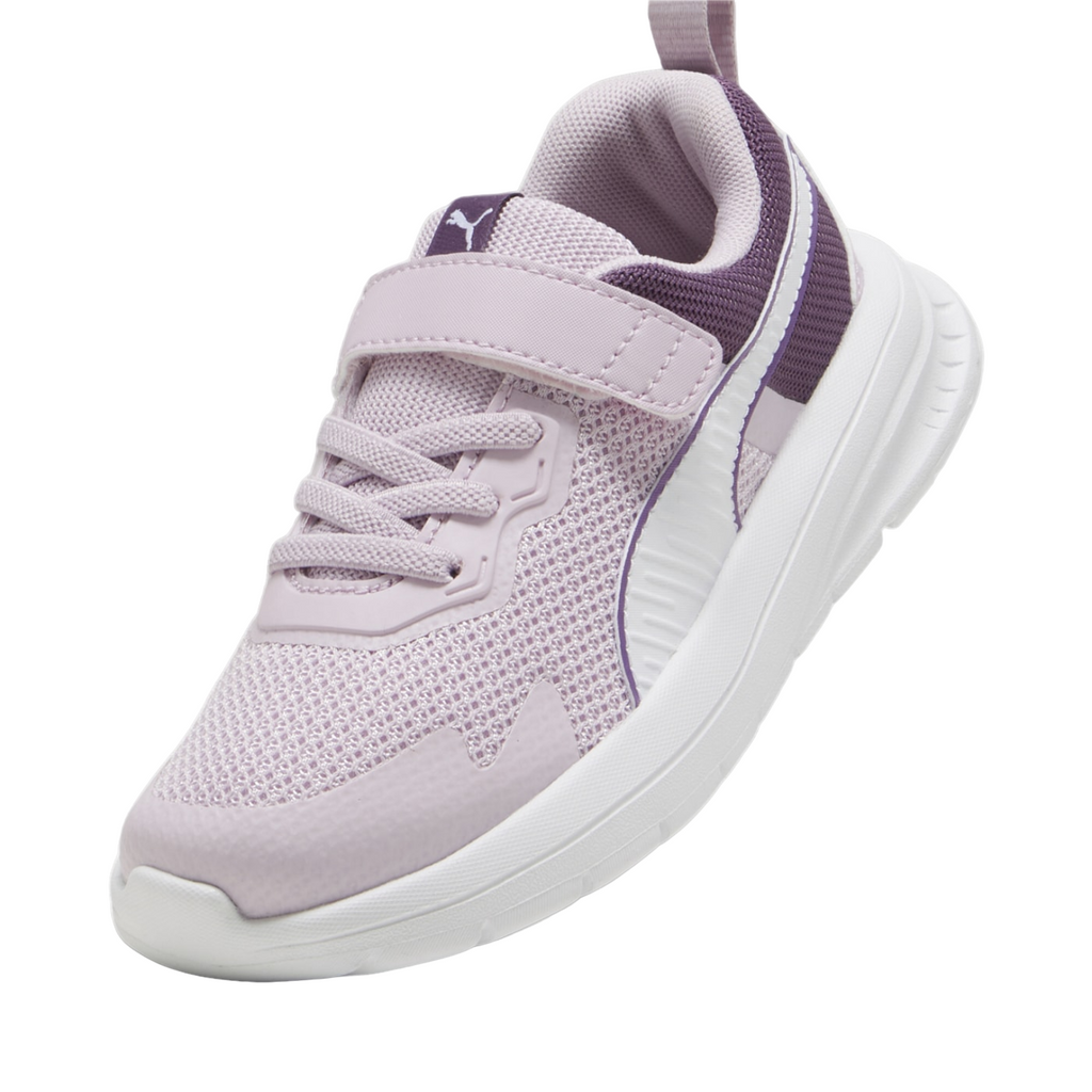 Puma scarpa da ginnastica da bambina con laccio elastico e strappo Evolve Run 386239-16 frutti di bosco