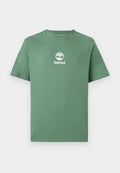 Timberland T-shirt Uomo Print Stack Logo TB0A6WWT A6Z Verde