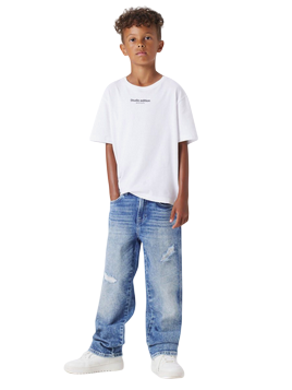 name it pantalone largo da junior Ryan 13247864 blu medio