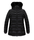 RefrigiWear Piumino Long Mead Fur Jacket W98118 Nero