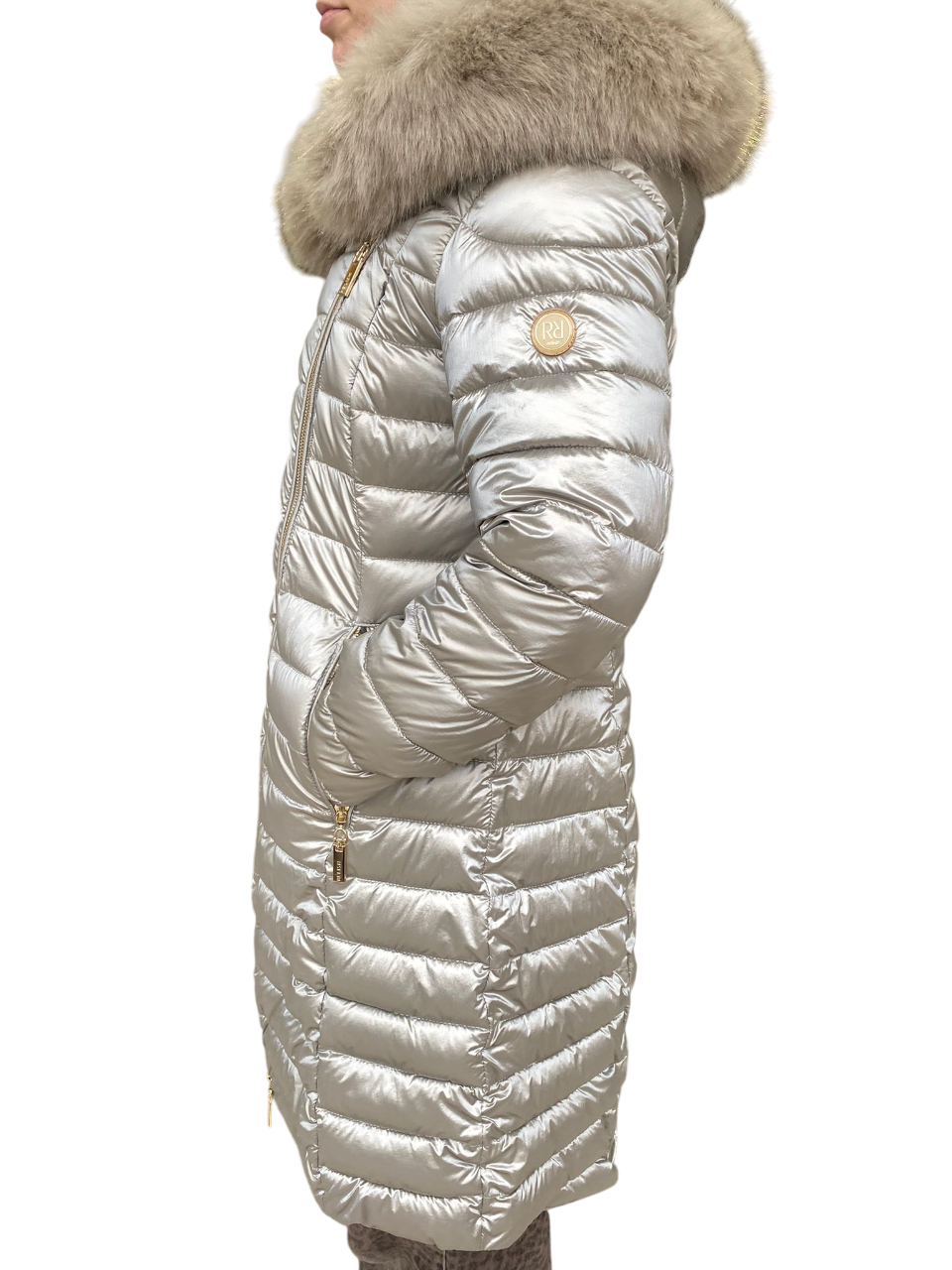 Relish – Piumino Donna DIESSAM Lungo RDA2505010024 Beige | Urban-Chic, Calore e Stile Versatile per l’Inverno