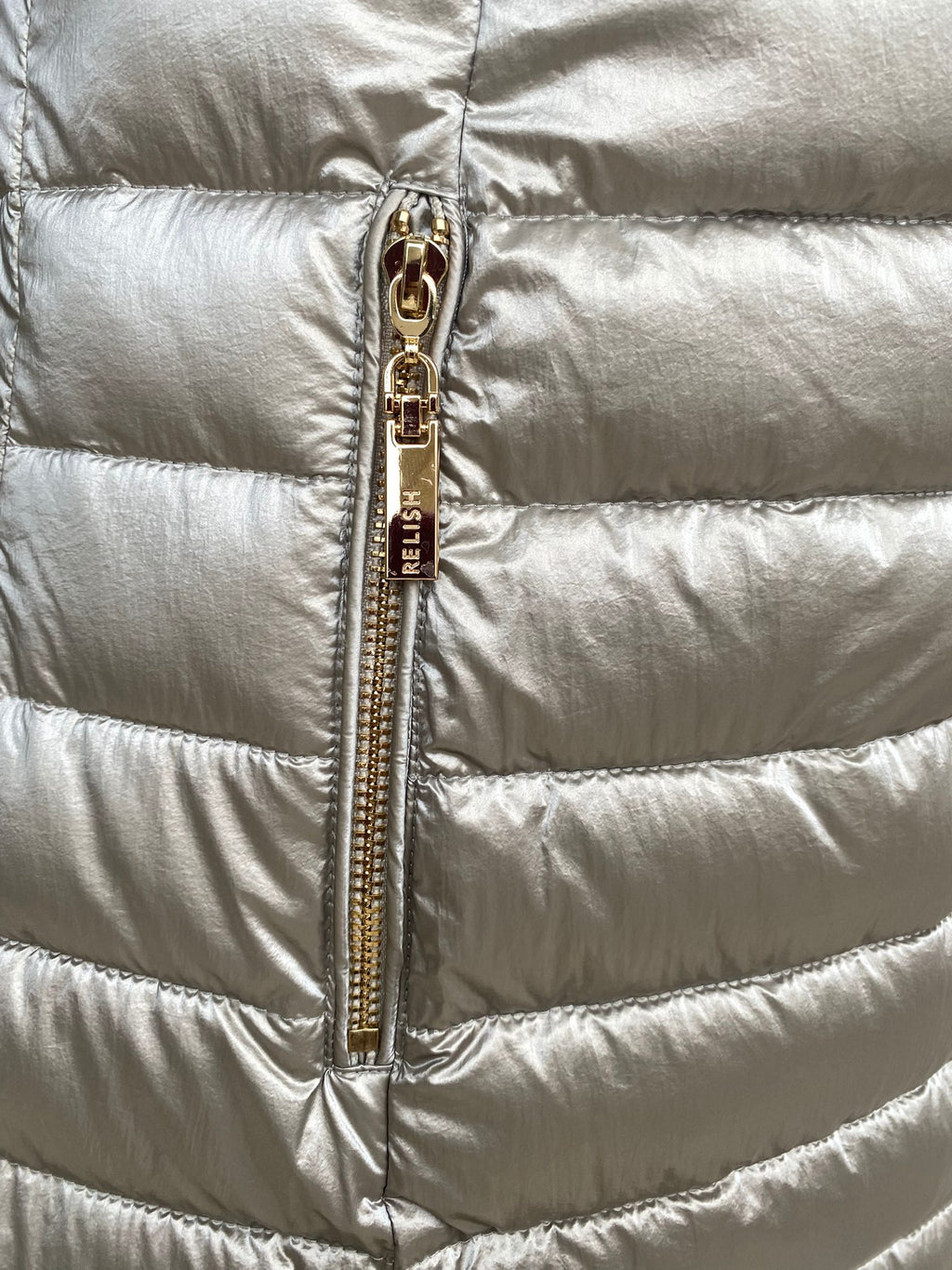 Relish – Piumino Donna DIESSAM Lungo RDA2505010024 Beige | Urban-Chic, Calore e Stile Versatile per l’Inverno