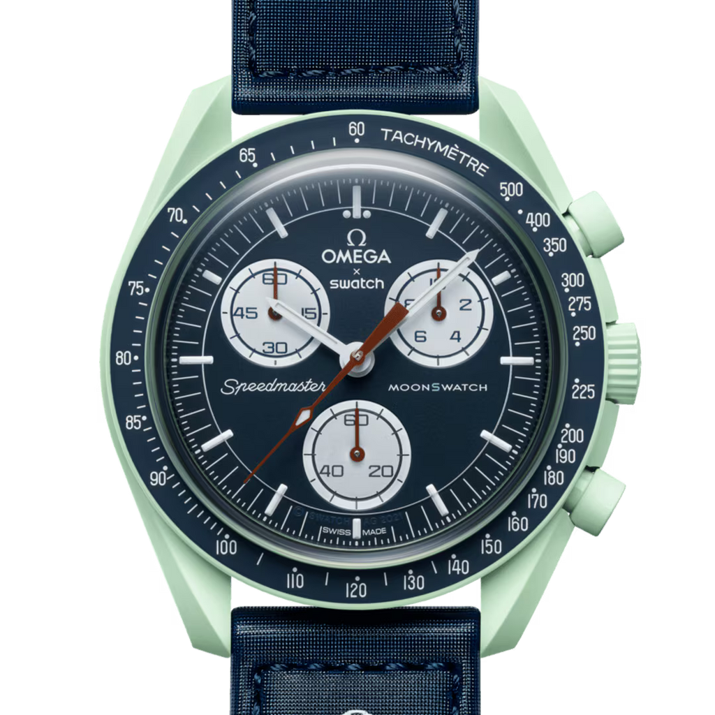 Swatch x Omega MoonSwatch Mission on Earth – Movimento Quarzo, Blu, 42mm – Cod. SO33G100