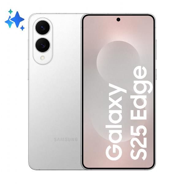 GALAXY S25 EDGE 12GB+256GB TITANIUM SILVER [SM-S937BZSDEUE]