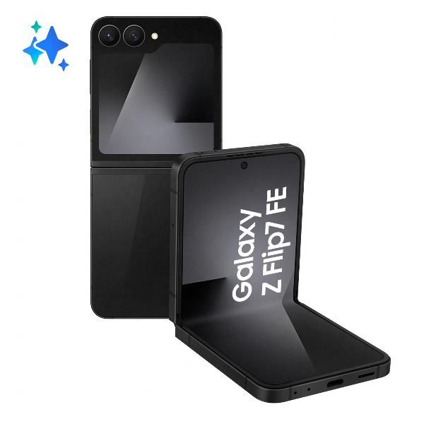 GALAXY Z FLIP7 FE 8+128GB BLACK [SM-F761BZKGEUE]