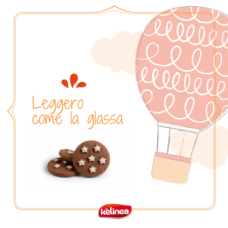 STELLINE - Frollini al cacao e cioccolato - 250gr