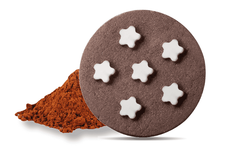 STELLINE - Frollini al cacao e cioccolato - 250gr
