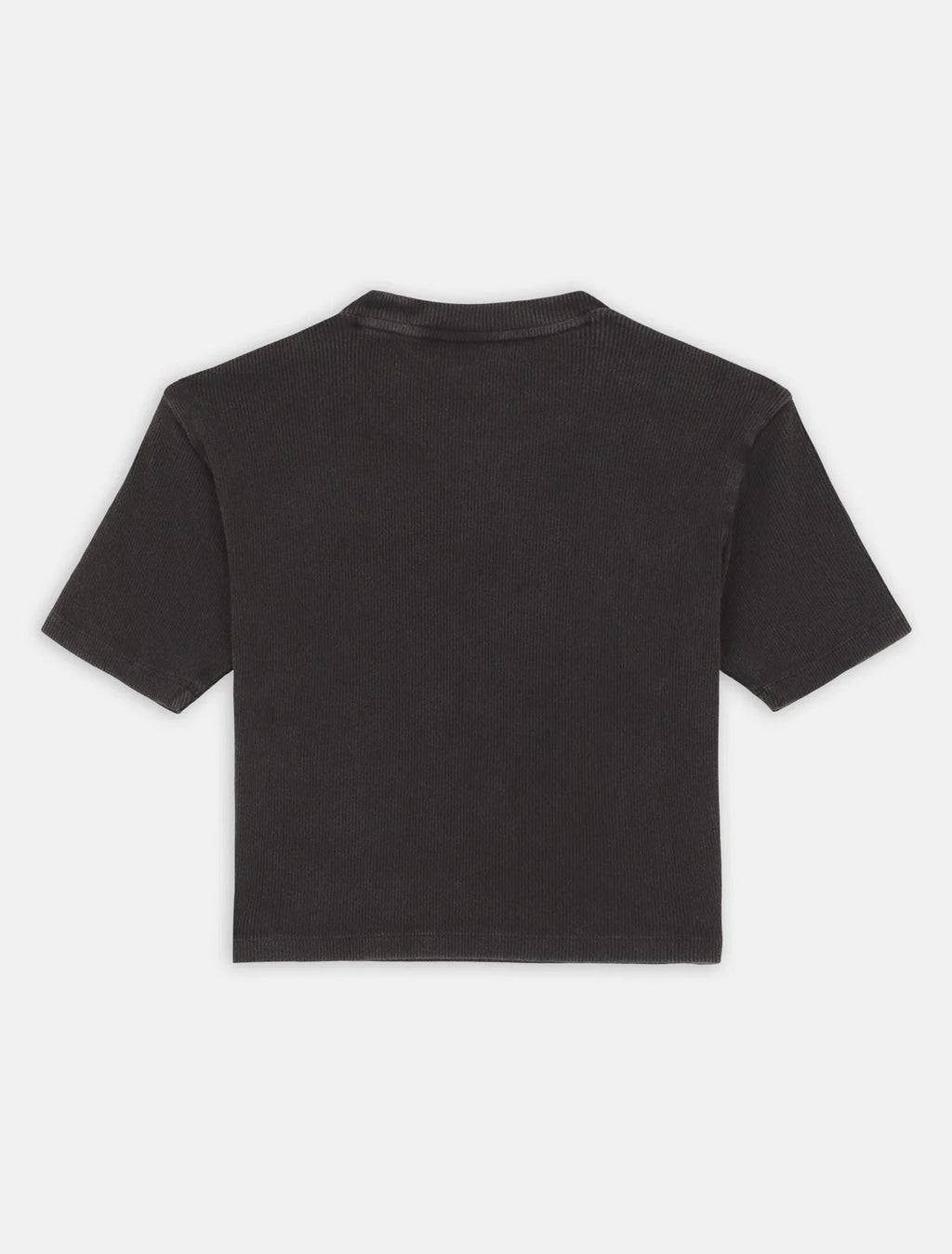 Dickies T-shirt a Costine da Donna Plentywood DK0A866FBLK1 Nero