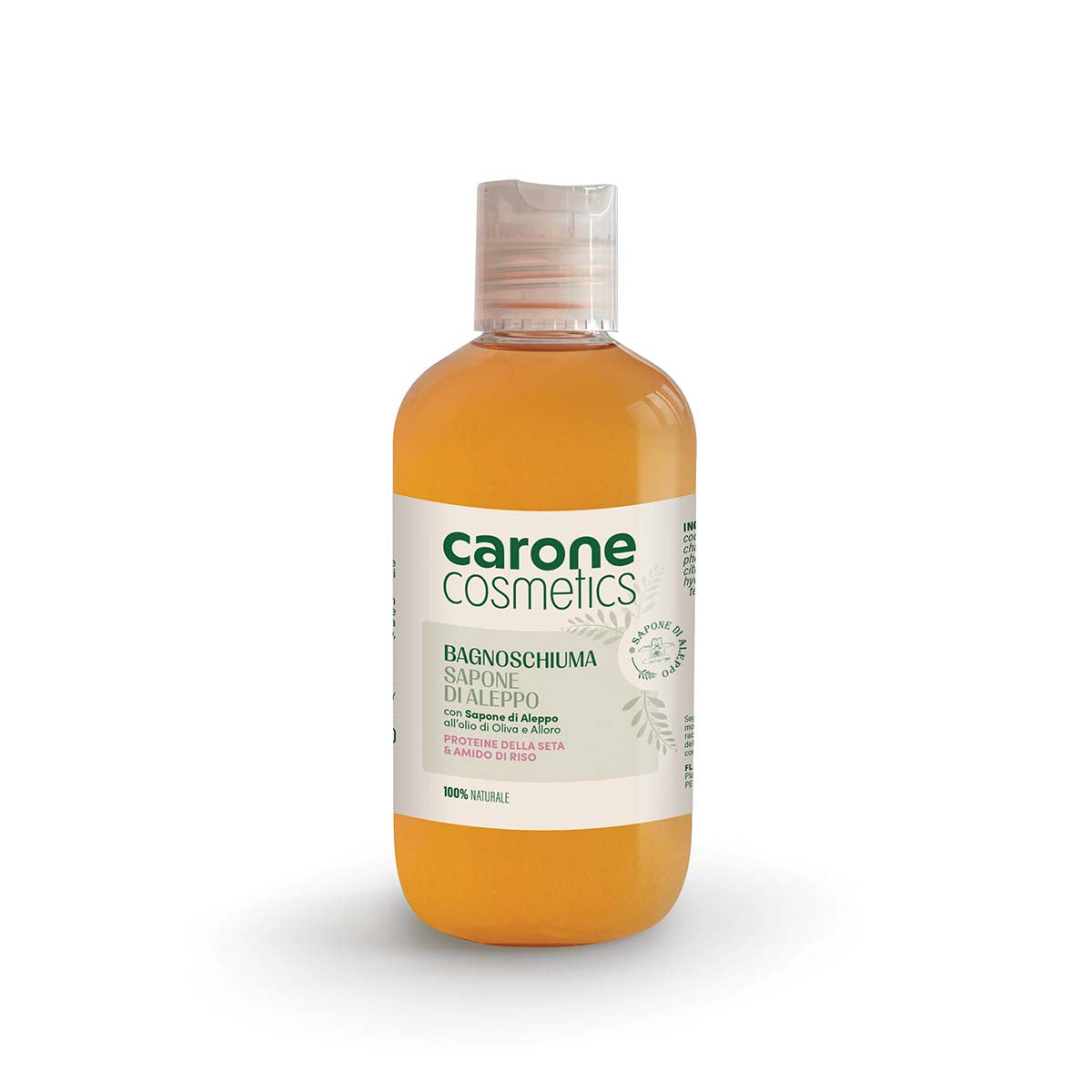 Sapone Di Aleppo Bagnoschiuma Proteine Della Seta Delicato E Nutriente 250 ml