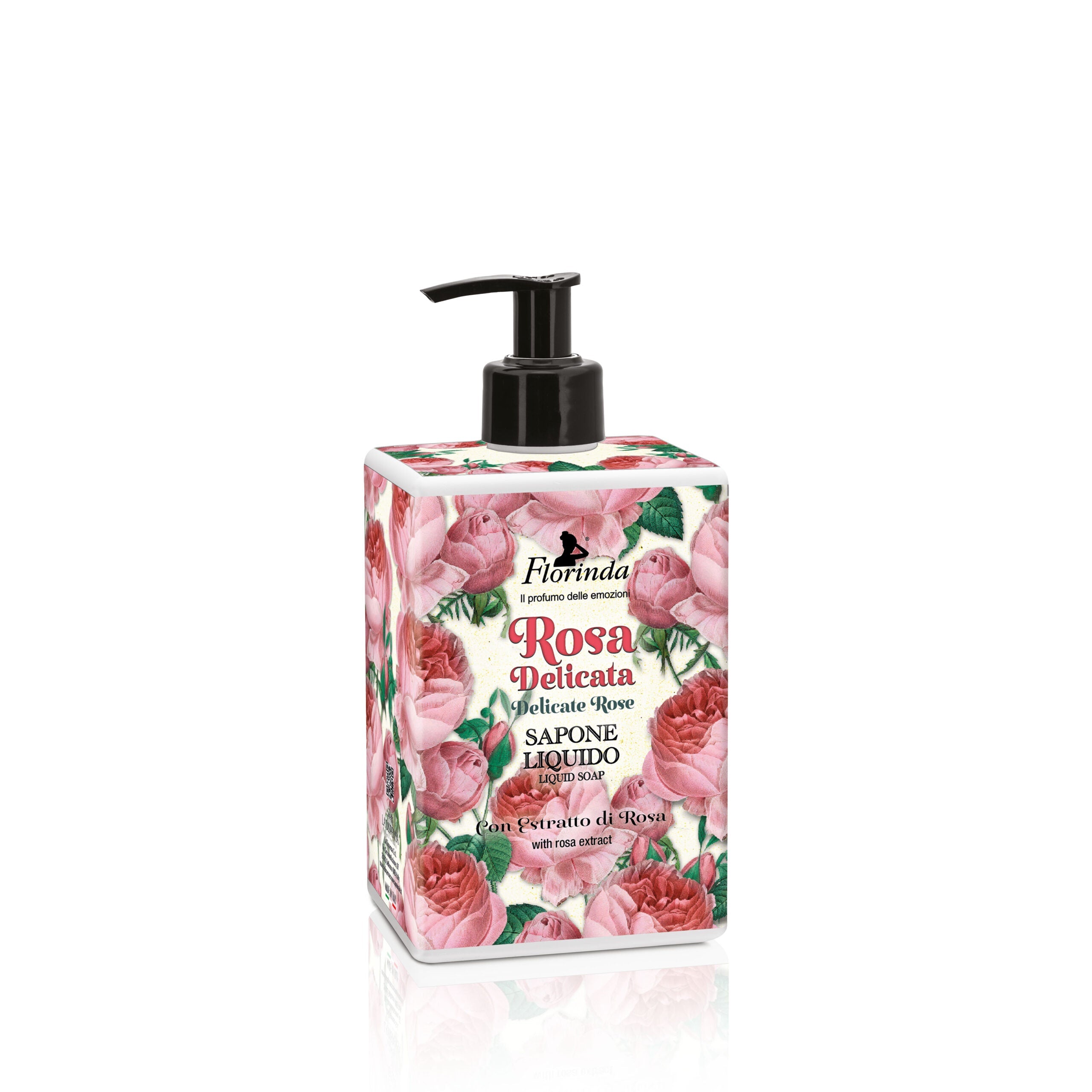 Florinda Sapone Liquido Mani E Corpo Alla Rosa Delicata 500 ml