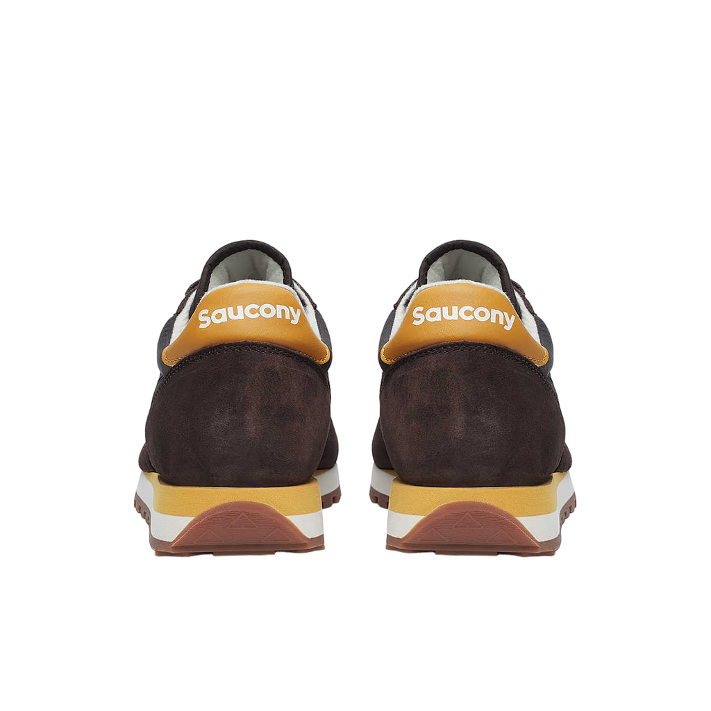 Saucony Originals scarpa sneakers da uomo Jazz S2044-705 marrone-crema