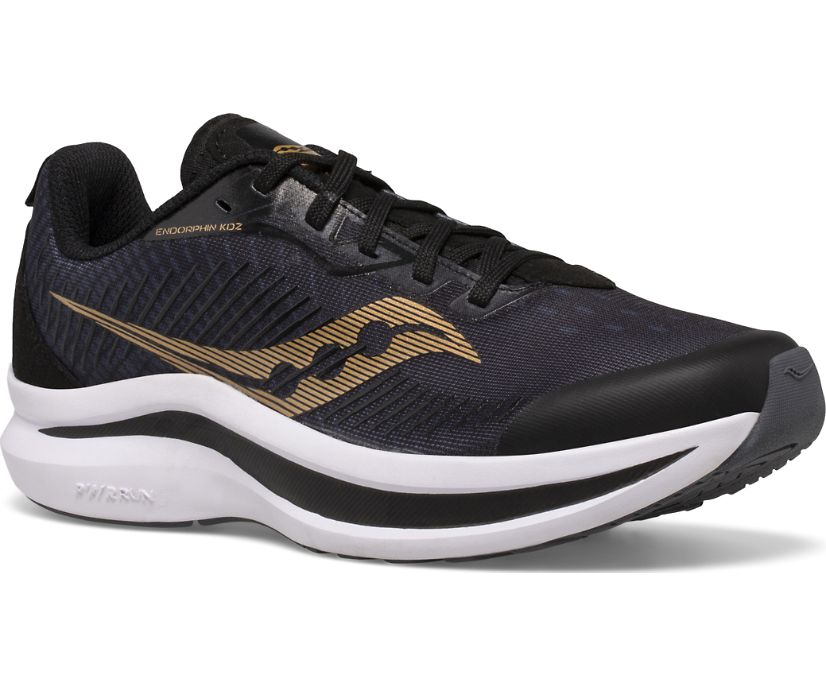 Saucony Endorphin 195018160614 Scarpe Running Ragazzo Junior Nero Oro