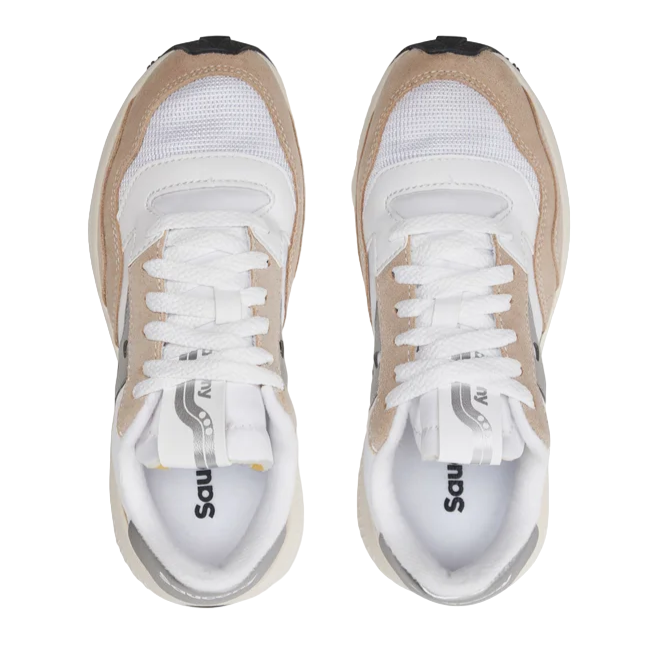 Saucony Jazz NXT Sneakers Lifestyle Donna Bianco Argento - S60790-11