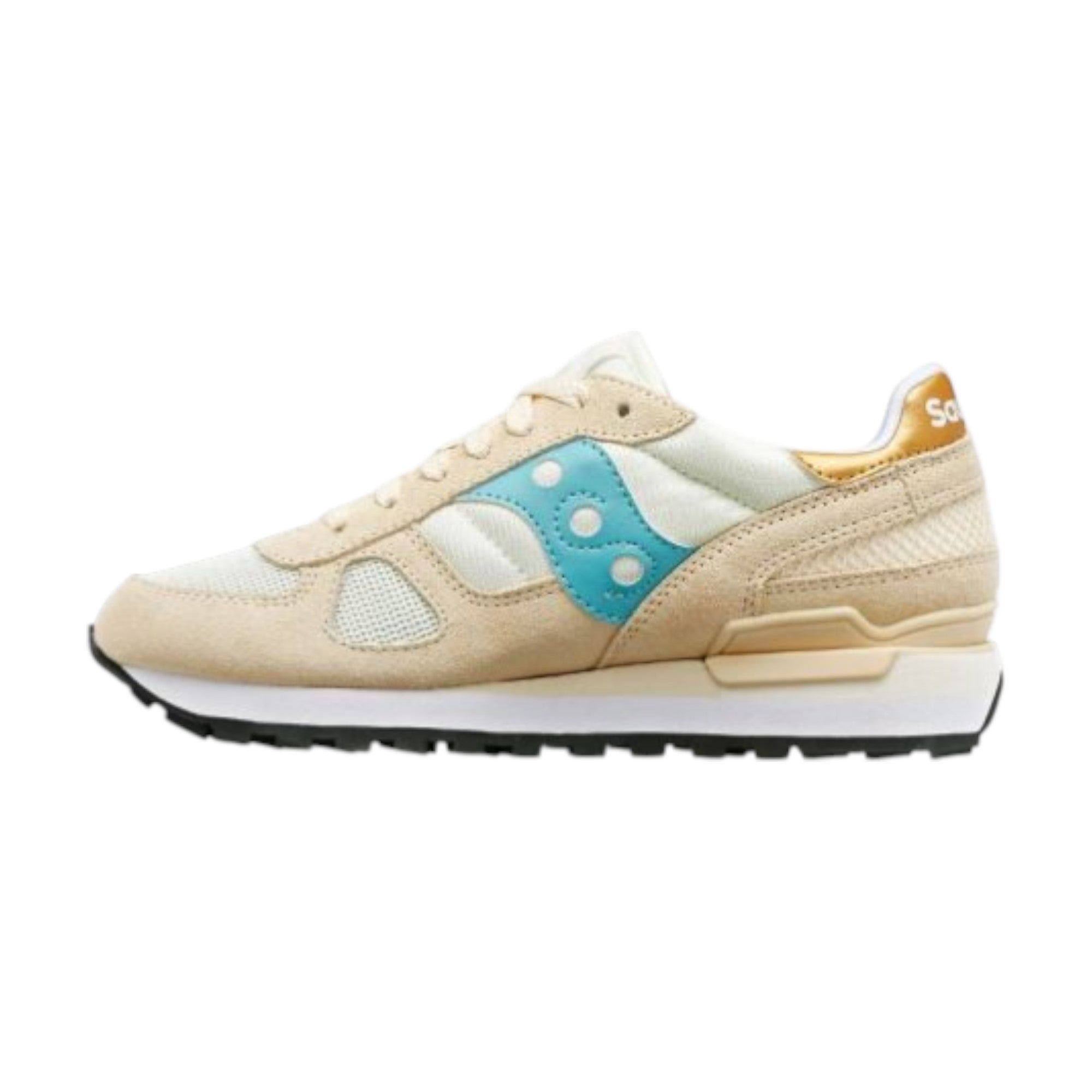 Saucony Sneakers Shadow Original S1108-839 Beige Turchese Donna