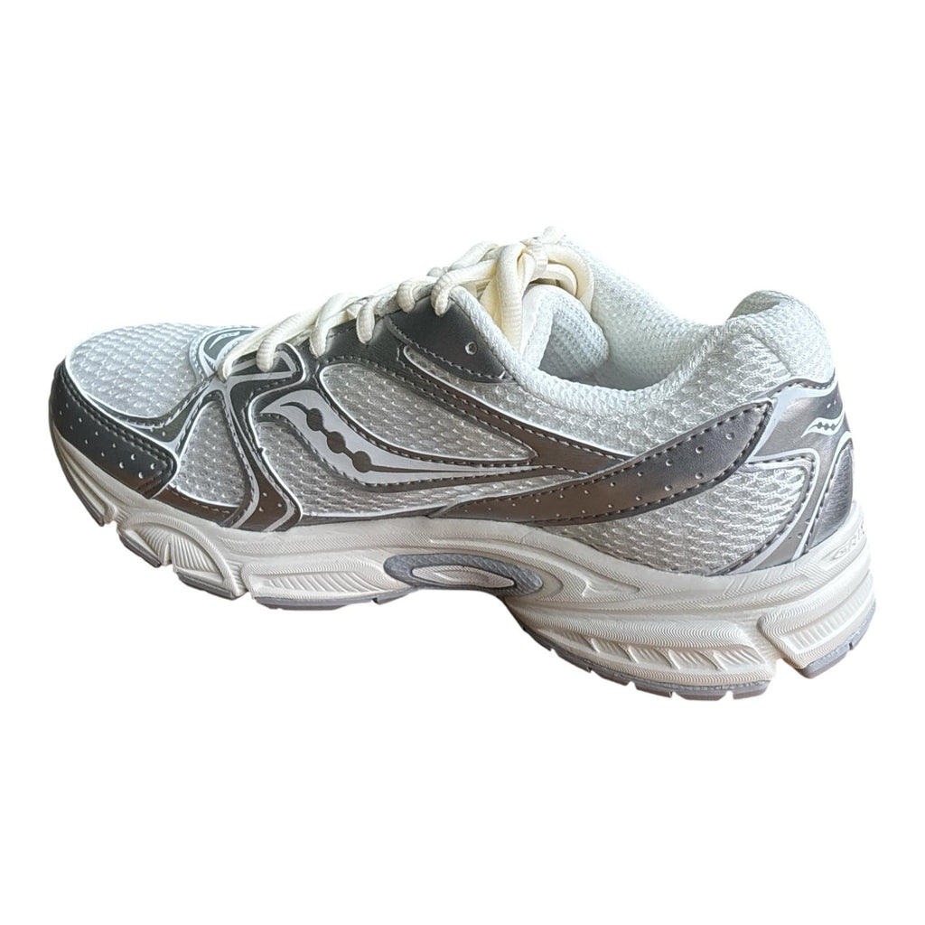 Saucony Ride Millennium S70812-41 - Sneakers Donna Crema Argento