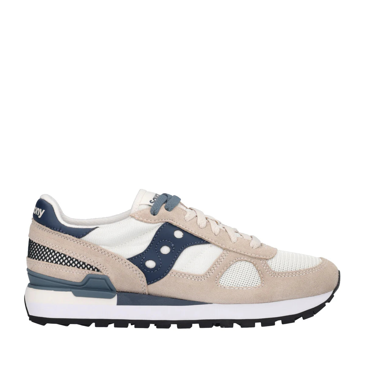 Saucony Shadow Original S2108-879 Sneakers Lifestyle Uomo Bianco Navy Blu Vintage