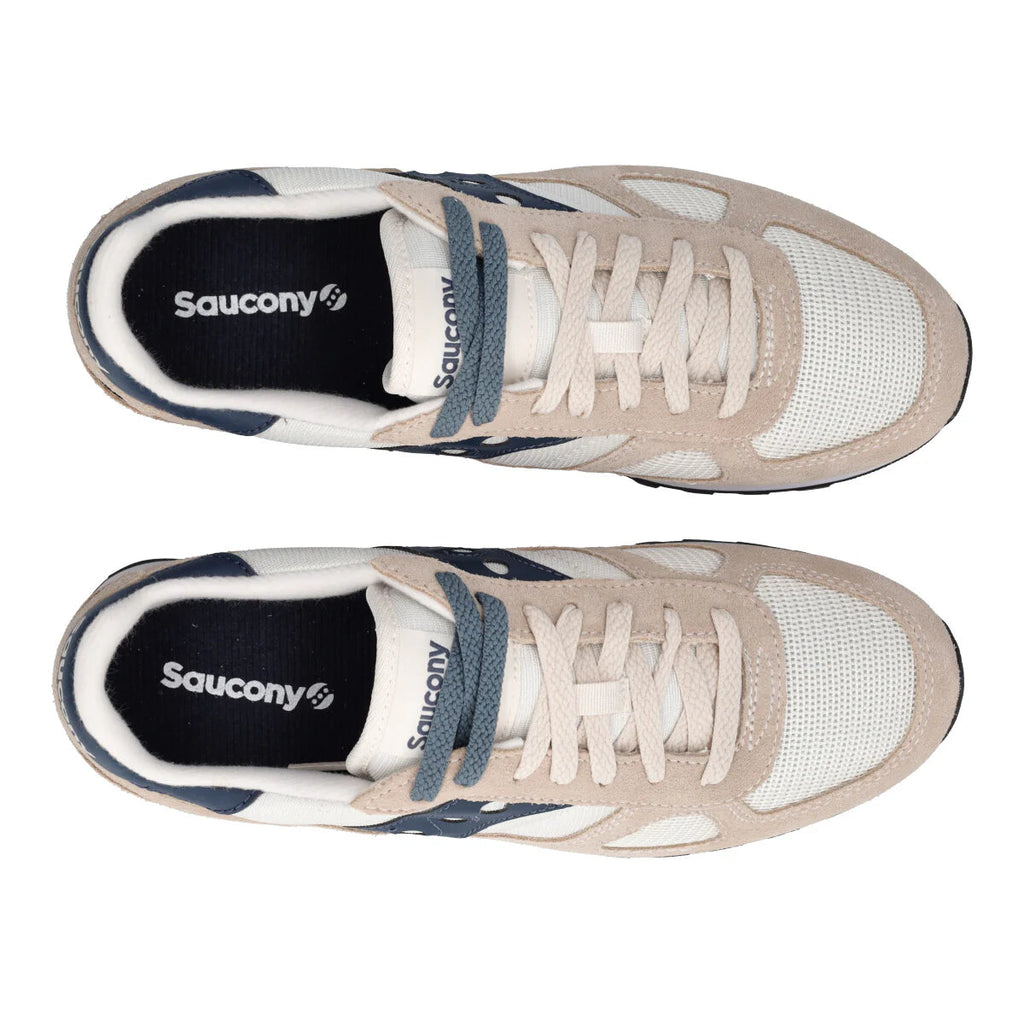 Saucony Shadow Original S2108-879 Sneakers Lifestyle Uomo Bianco Navy Blu Vintage